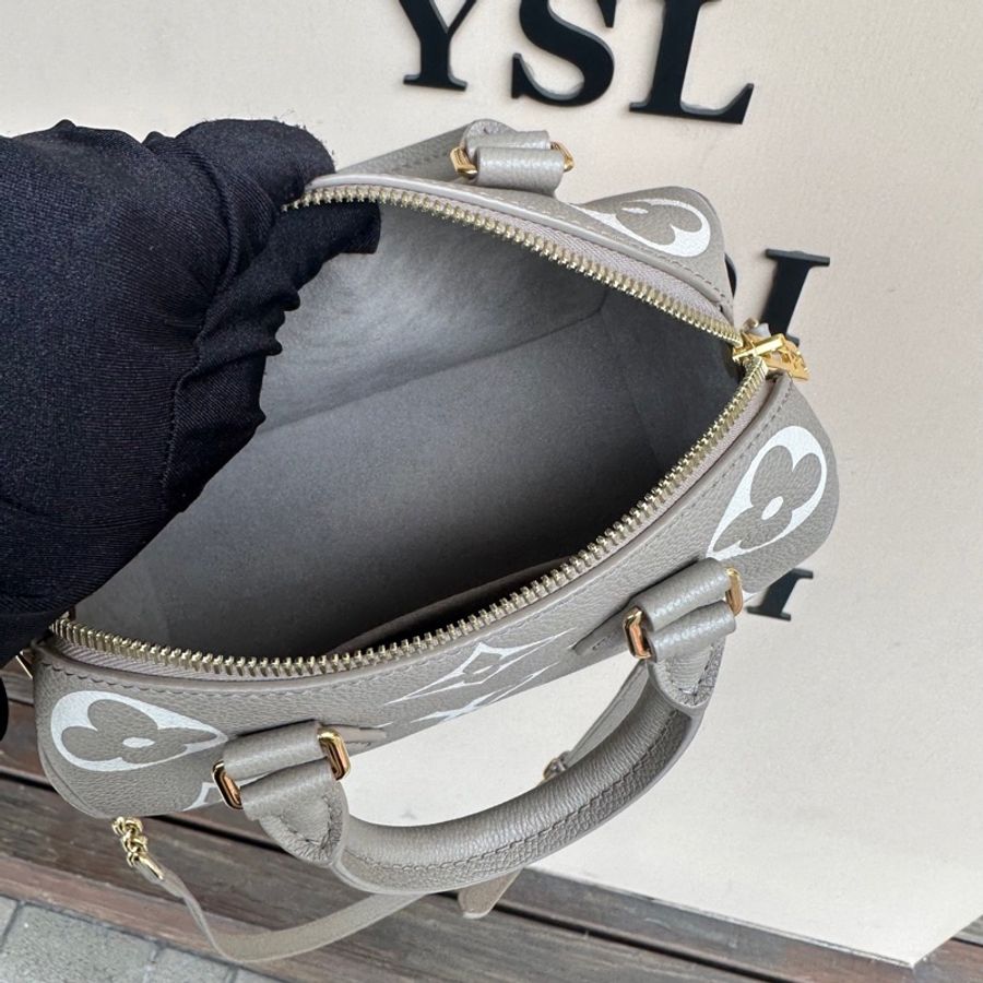 Lv Speedy Bandoulière 20斑鳩灰M46575-5