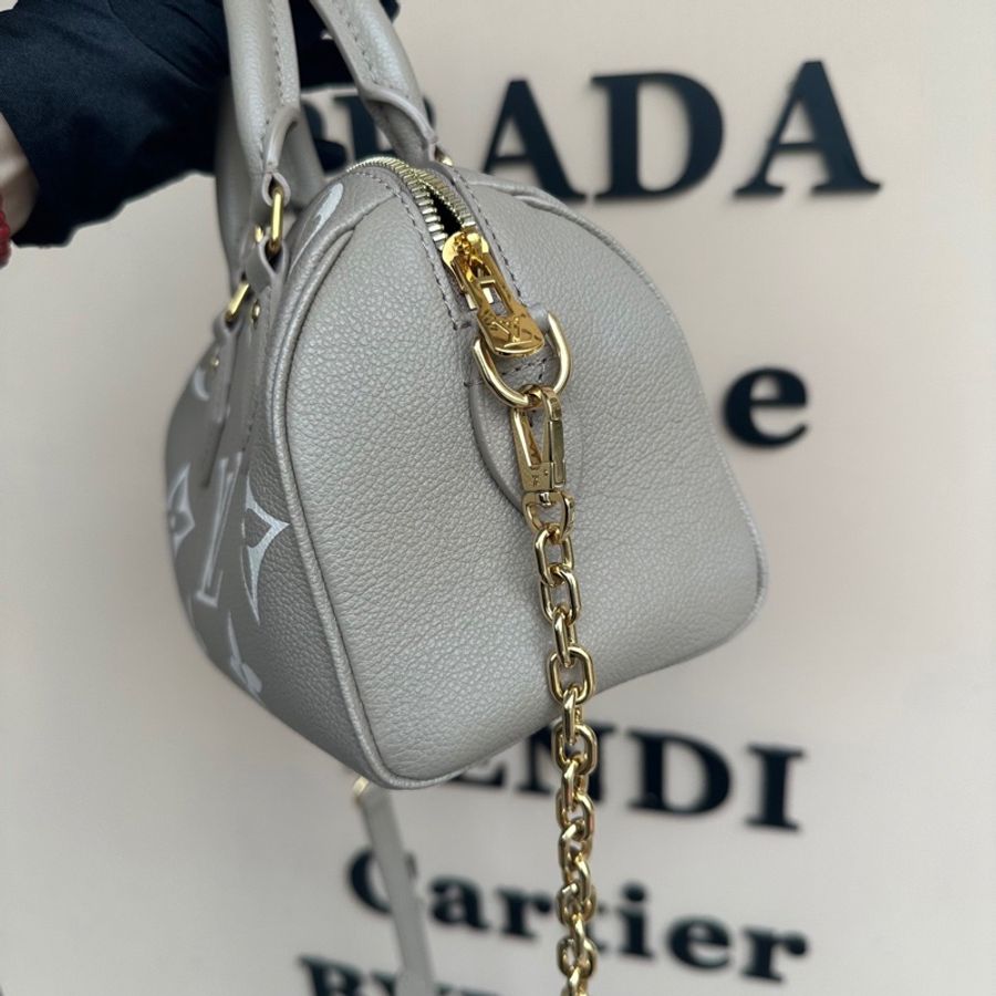 Lv Speedy Bandoulière 20斑鳩灰M46575-6