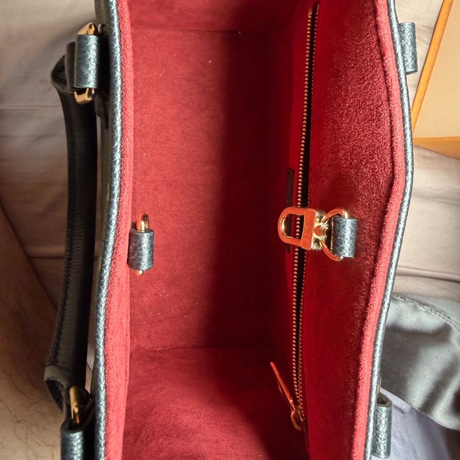 Louis Vuitton ONTHEGO PM 黑米色 耐髒不染色 LV-4