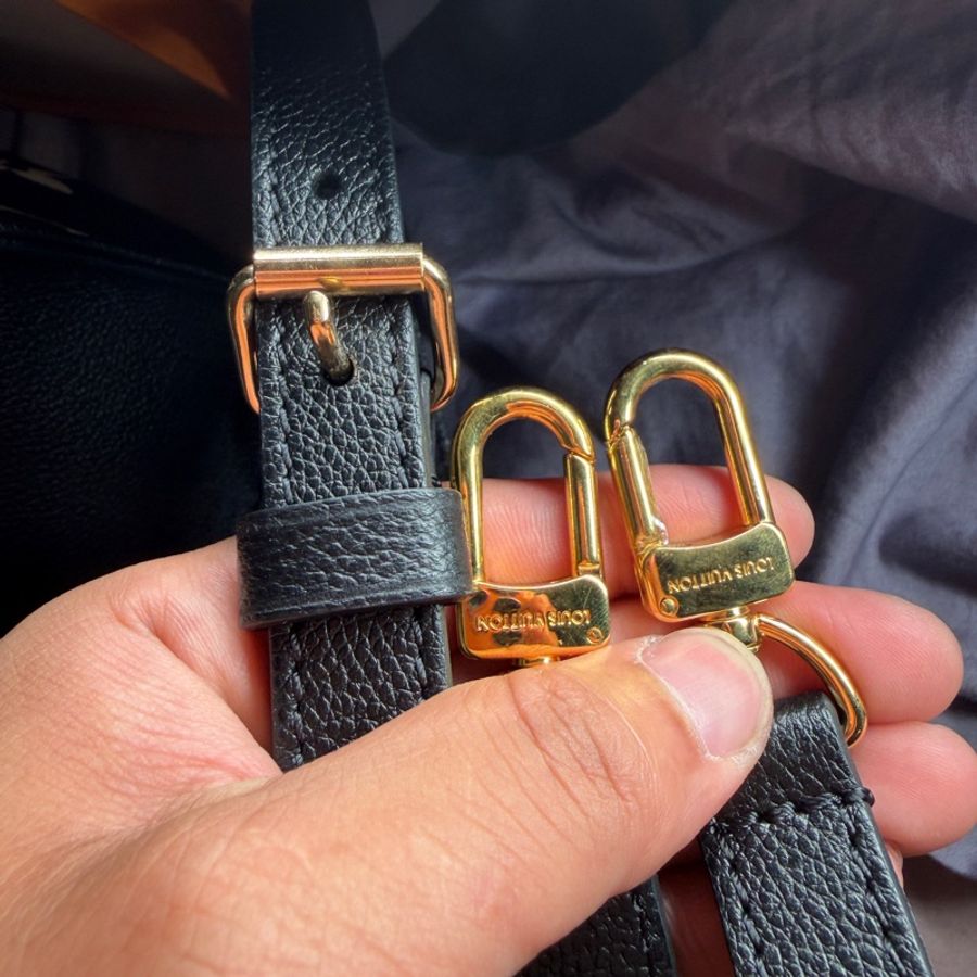 Louis Vuitton ONTHEGO PM 黑米色 耐髒不染色 LV-6