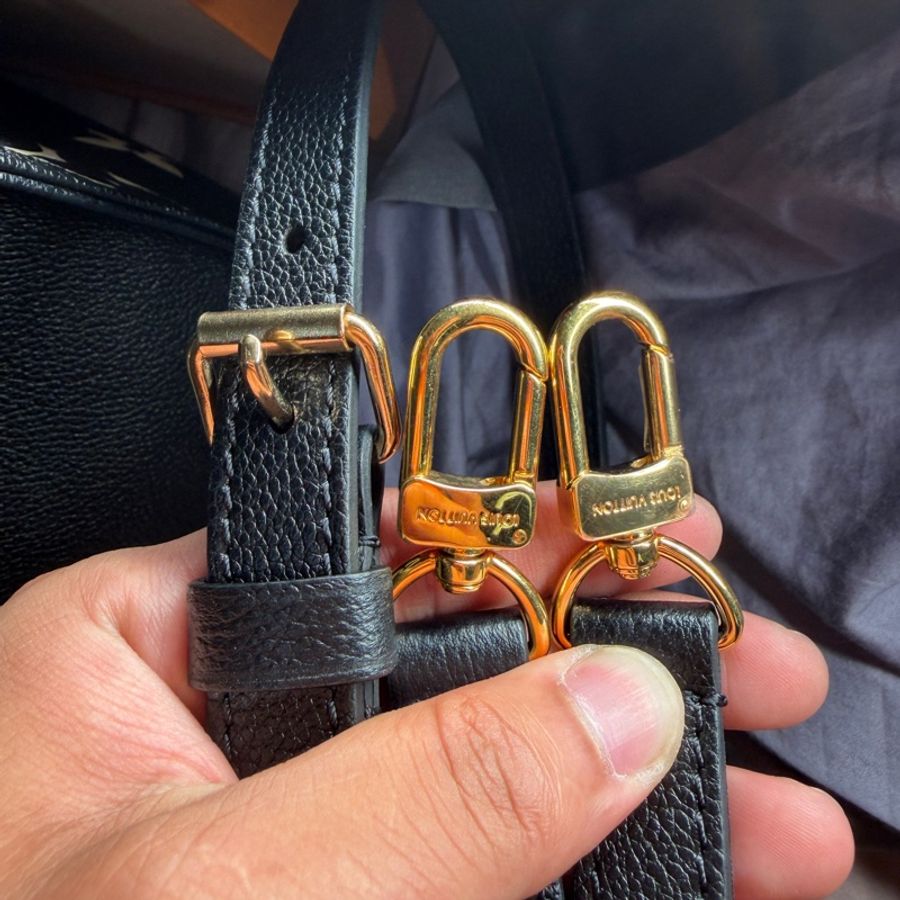 Louis Vuitton ONTHEGO PM 黑米色 耐髒不染色 LV-7
