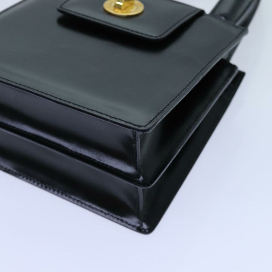 【日本直送】寶格麗(BVLGARI)黑色真皮兩用手提包,貨號ar11750-6