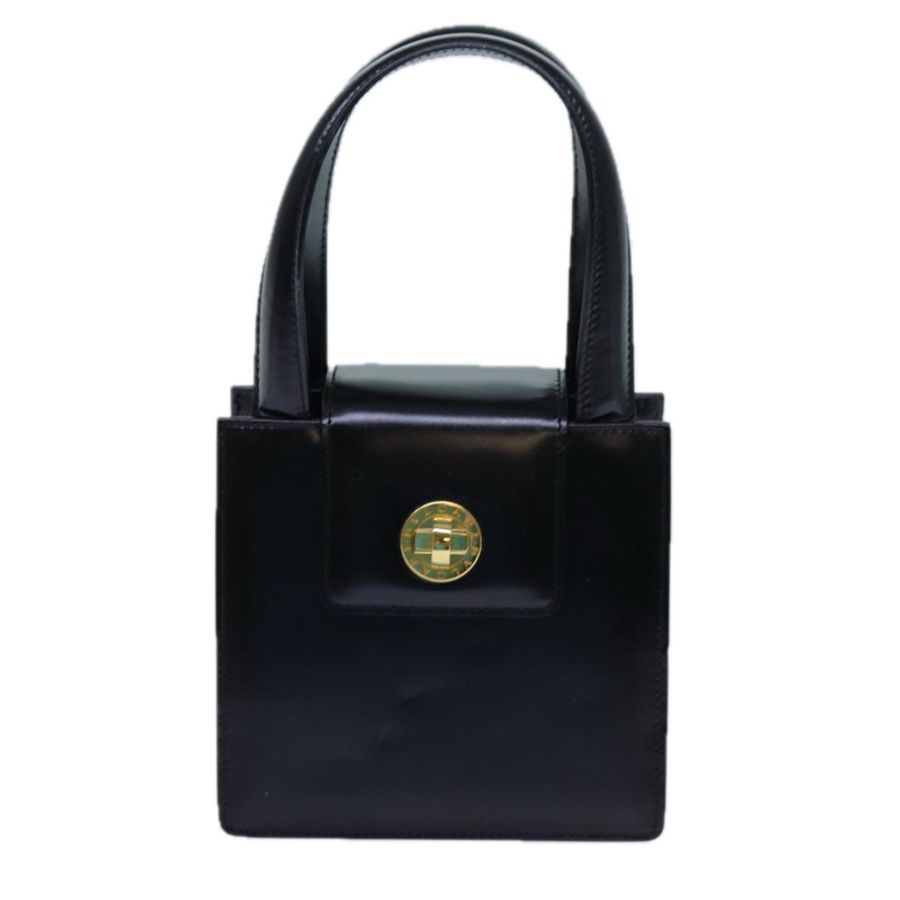 【日本直送】寶格麗(BVLGARI)黑色真皮兩用手提包,貨號ar11750-12