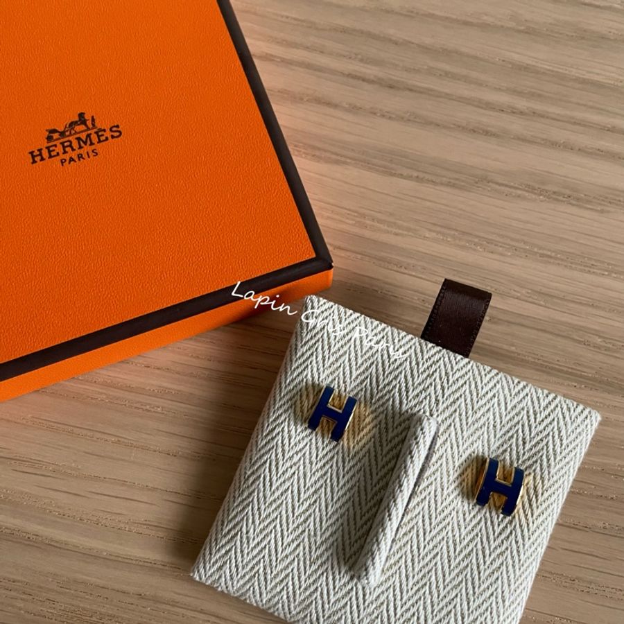Hermès mini pop h 耳環全新-4