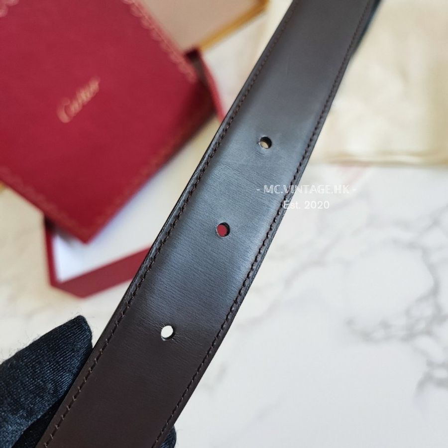 Cartier Vintage Belt 中古 皮帶-4