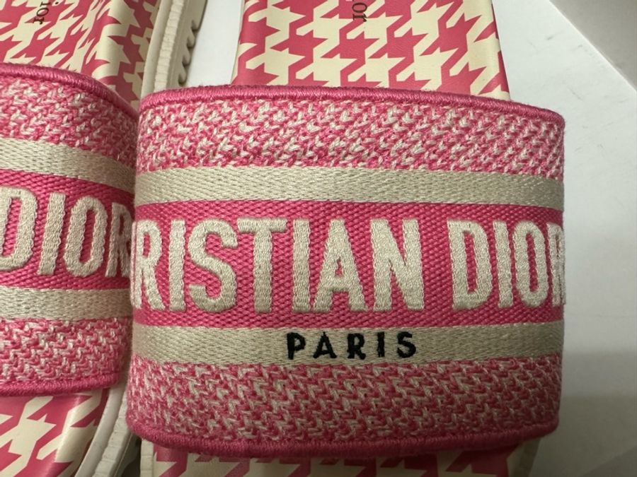 christian Dior fabric mules dway sandal 拖鞋 涼鞋-2