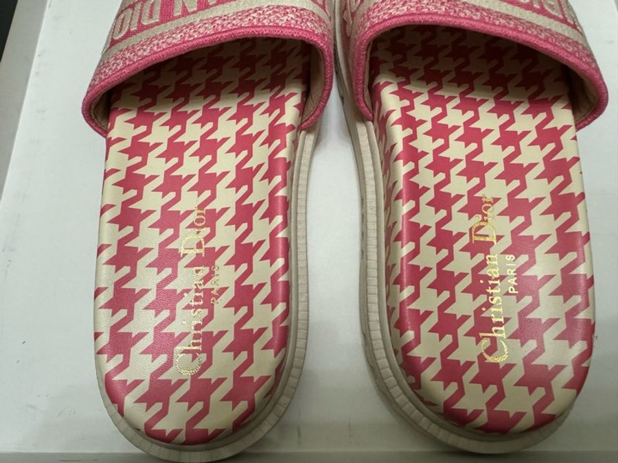 christian Dior fabric mules dway sandal 拖鞋 涼鞋-4