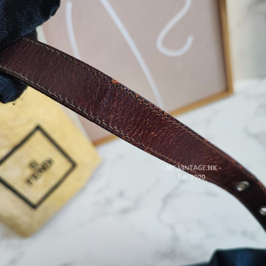 FENDI Denim Shoulder Bag 牛仔布 腋下包 肩背包-26