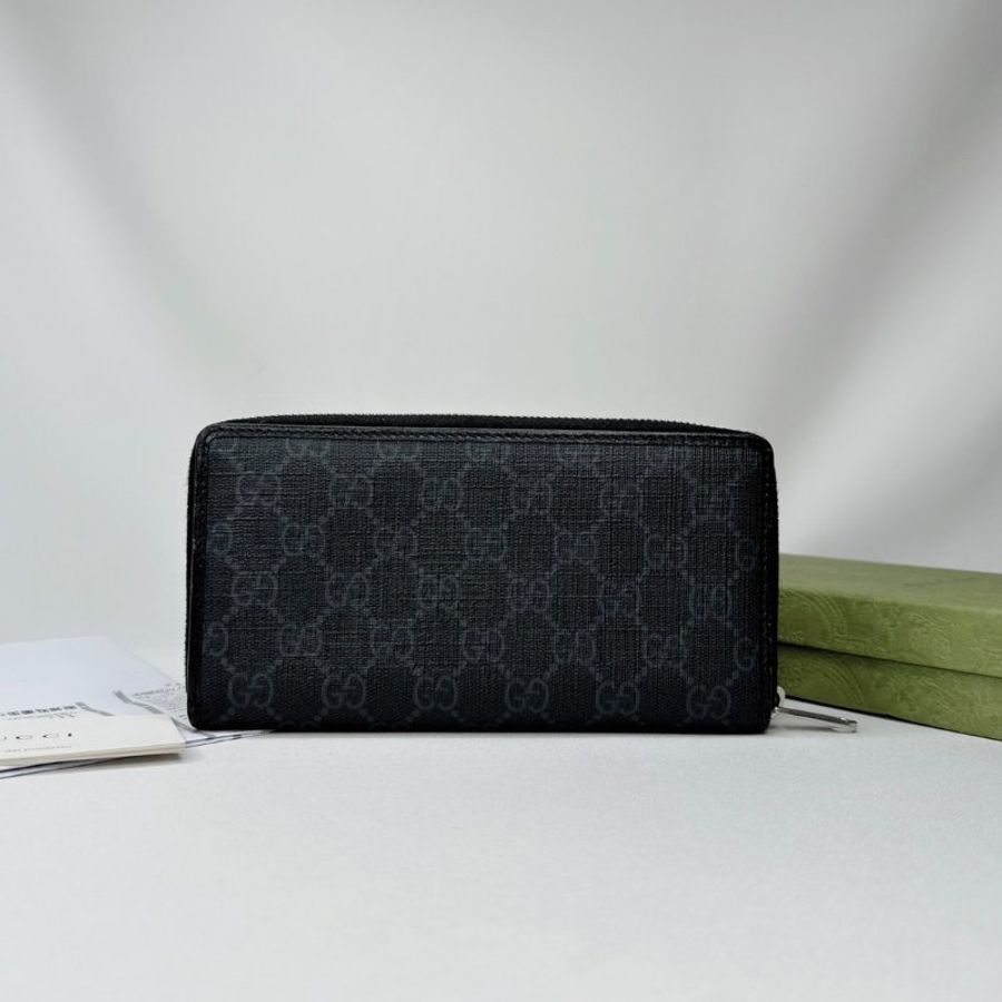GUCCI Interlocking G拉鍊長夾-1