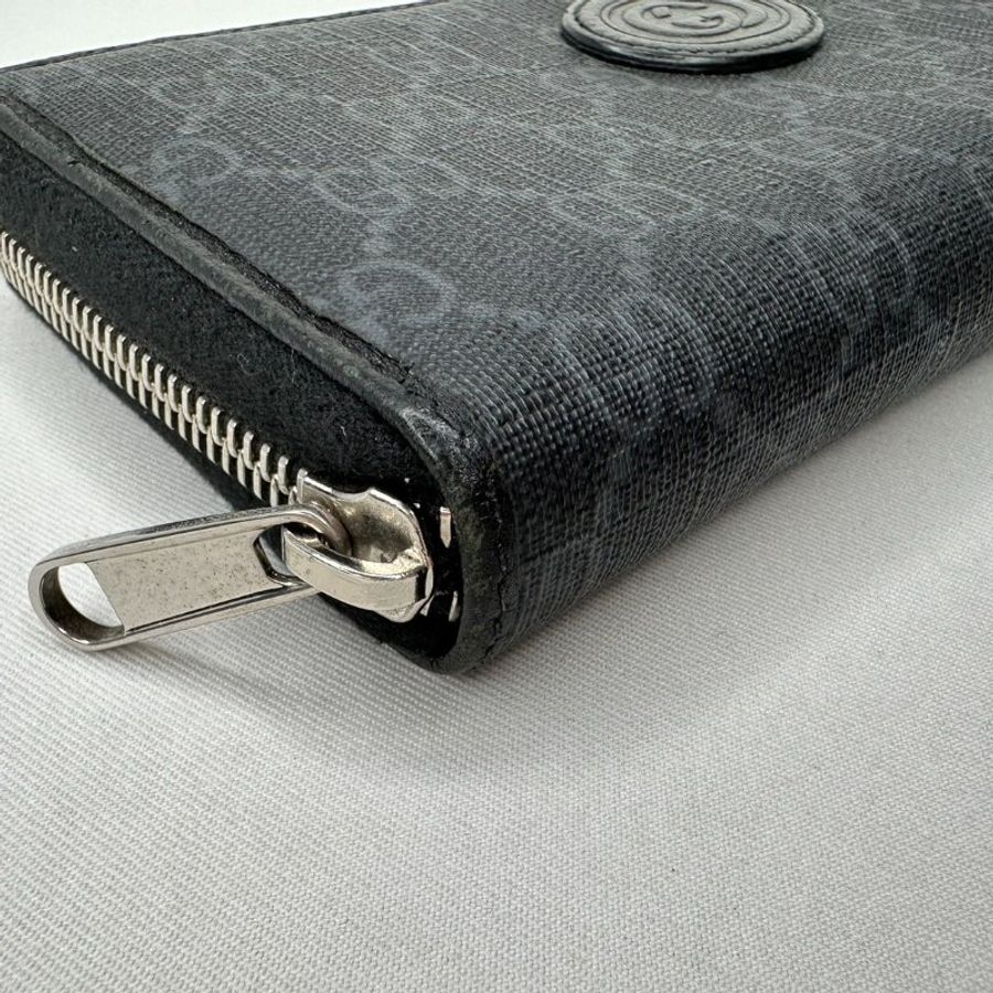 GUCCI Interlocking G拉鍊長夾-10