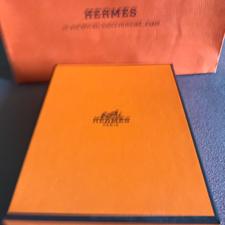 hermes項鍊金釦藍色H項鍊hermes項鍊-2