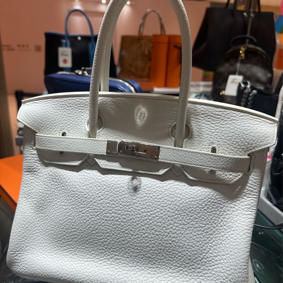 Hermes Birkin 30 White PHW 白銀 預訂貨品-1