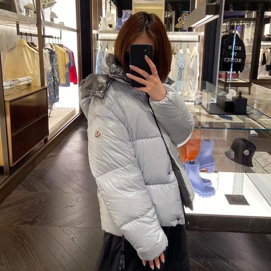 MONCLER Parana 短款羽絨服 冰川蓝-6