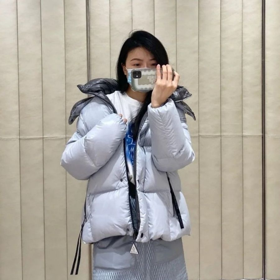MONCLER Parana 短款羽絨服 冰川蓝-9