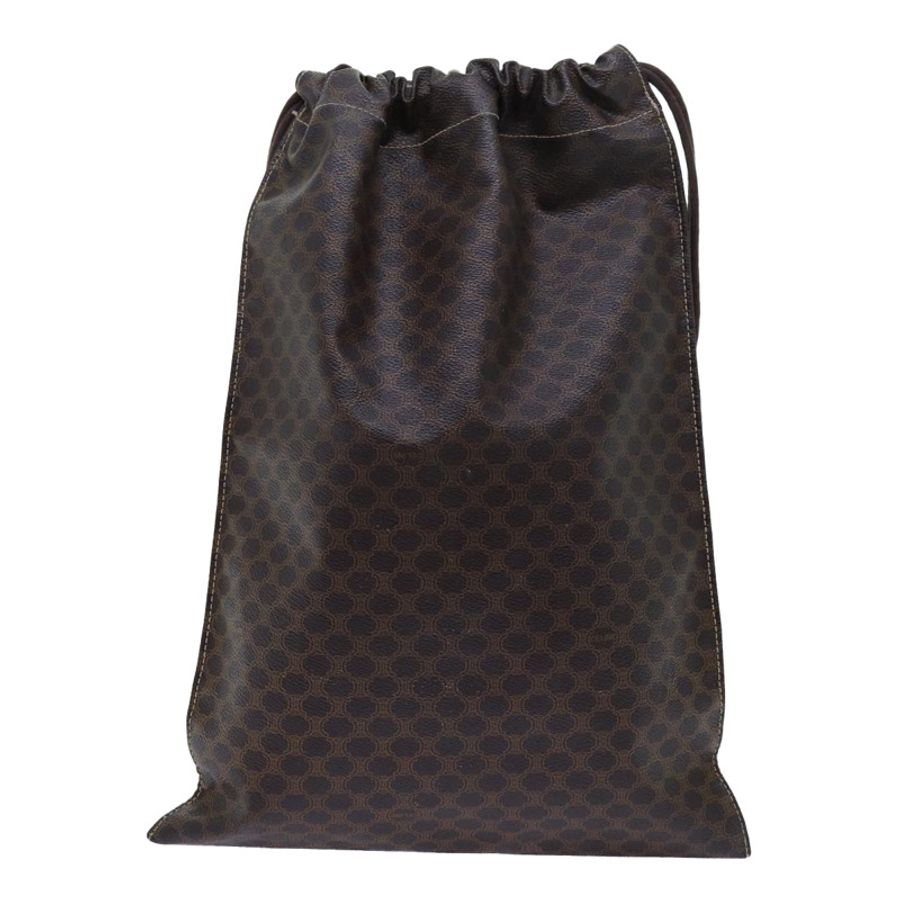 【日本直送】CELINE Macadam帆布手拿包 PVC棕色 正品 71887-1