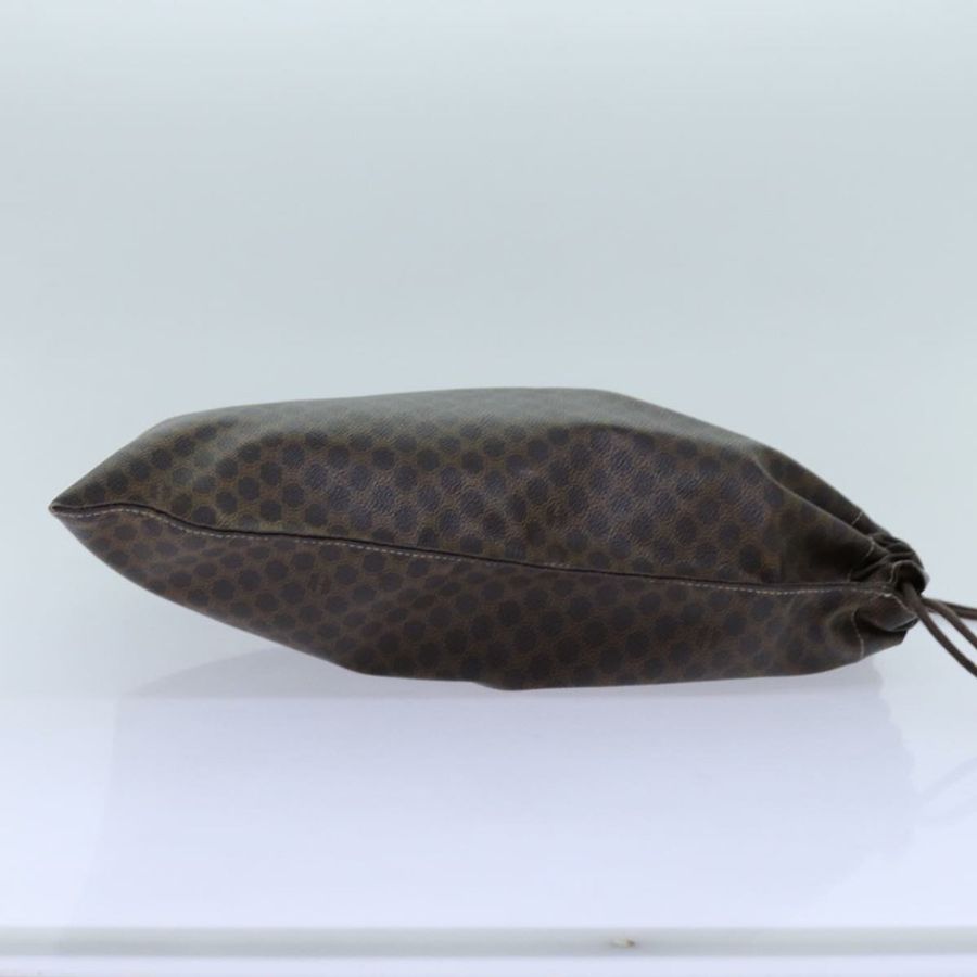 【日本直送】CELINE Macadam帆布手拿包 PVC棕色 正品 71887-2