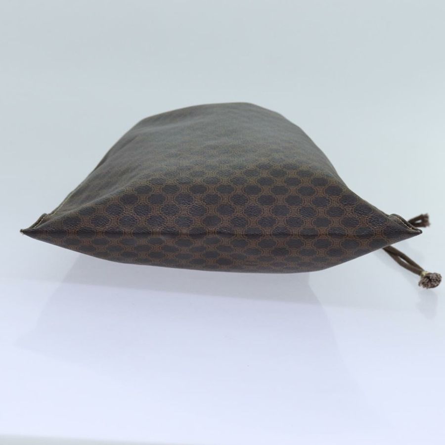 【日本直送】CELINE Macadam帆布手拿包 PVC棕色 正品 71887-5