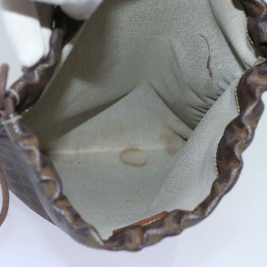 【日本直送】CELINE Macadam帆布手拿包 PVC棕色 正品 71887-9