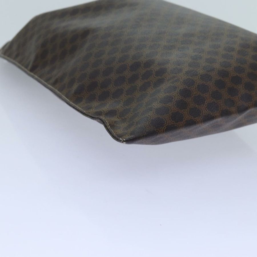 【日本直送】CELINE Macadam帆布手拿包 PVC棕色 正品 71887-13