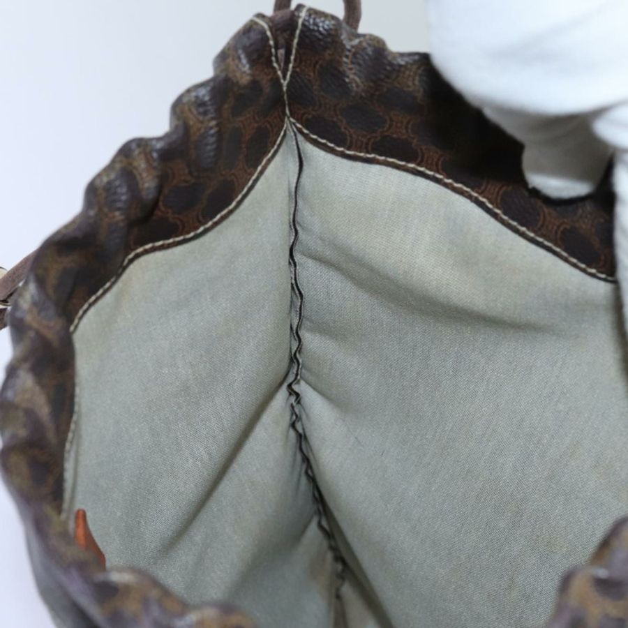 【日本直送】CELINE Macadam帆布手拿包 PVC棕色 正品 71887-16