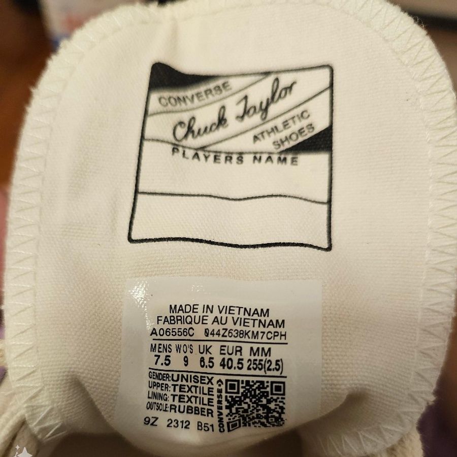 ☆☆近新閒置品☆☆ CONVERSE 休閒鞋 Chuck 70 AT-CX 男鞋 女鞋 米白 黑 1970 帆布 厚底 增高 三星標-17