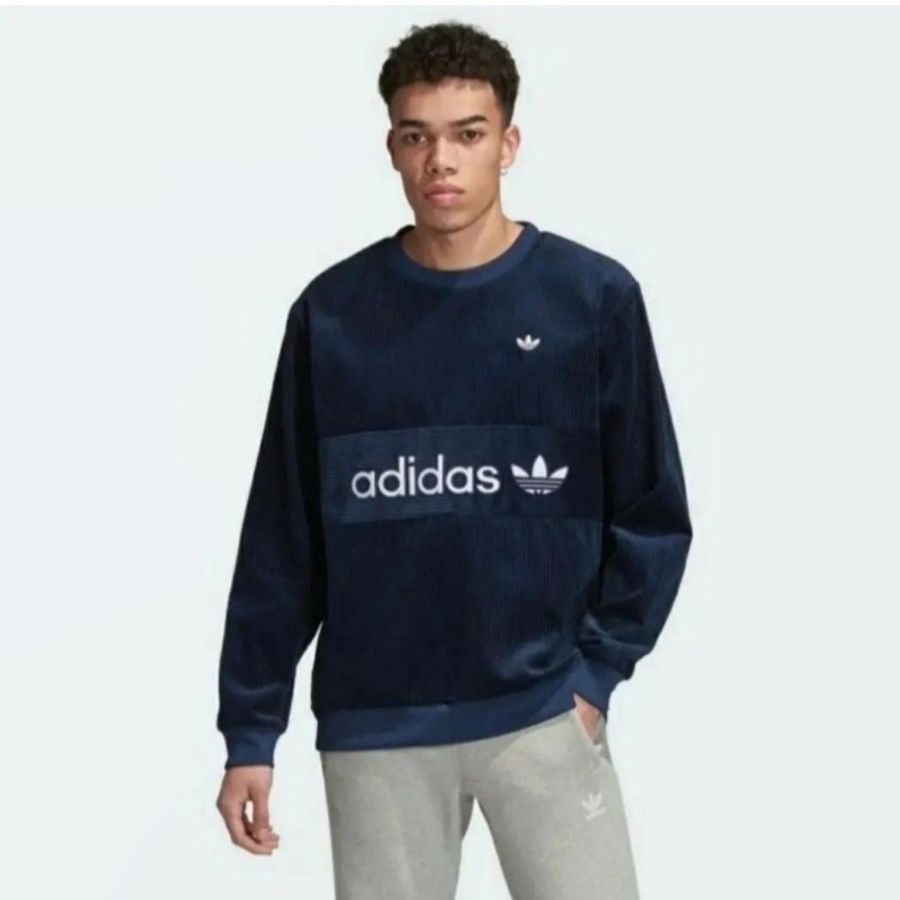 Adidas Samstag Corduroy Sweatshirt-1