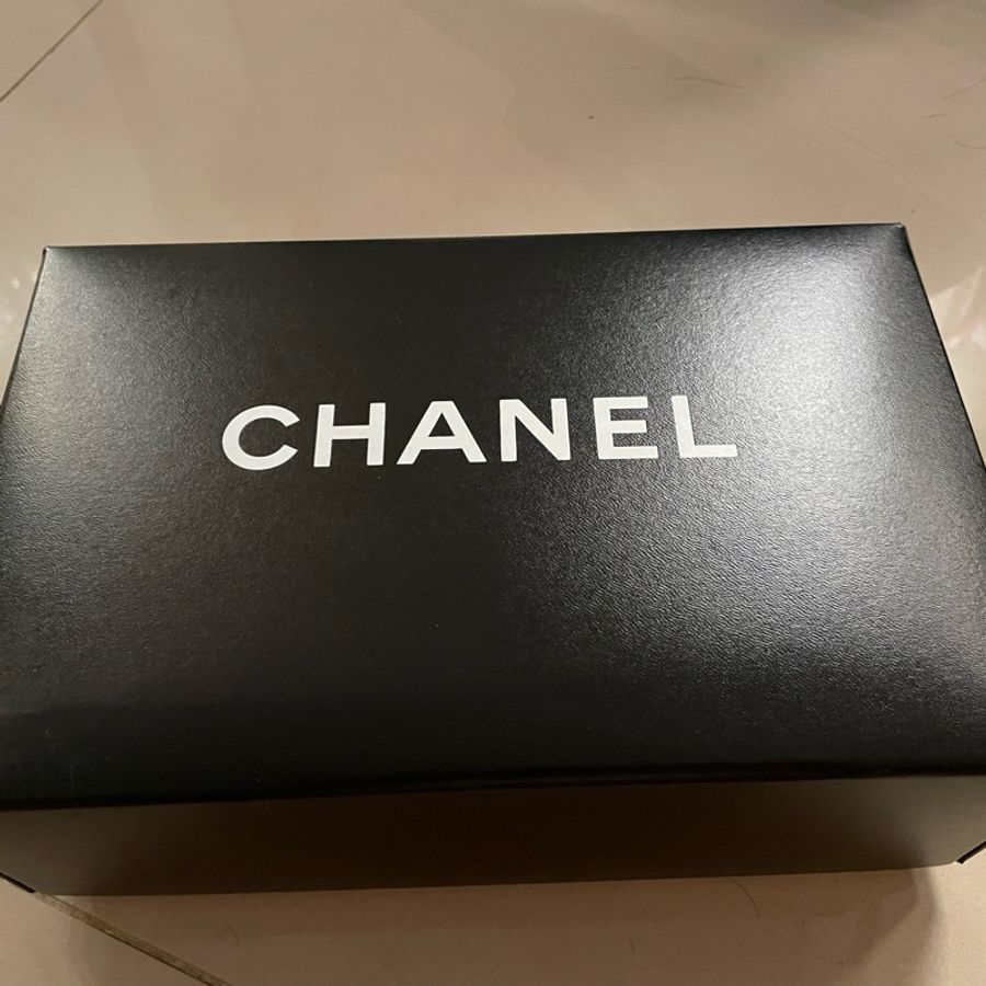 Chanel 20cm Mini CF 藍色布面-5