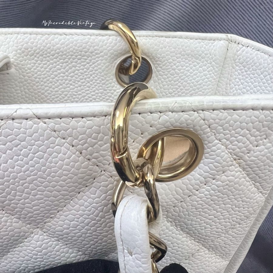Chanel Petite White Bag PST 白金荔枝皮袋-61
