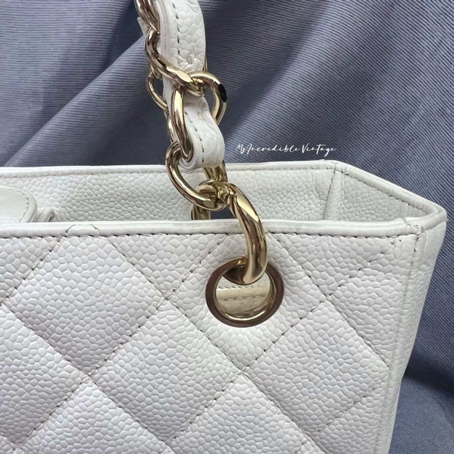 Chanel Petite White Bag PST 白金荔枝皮袋-68