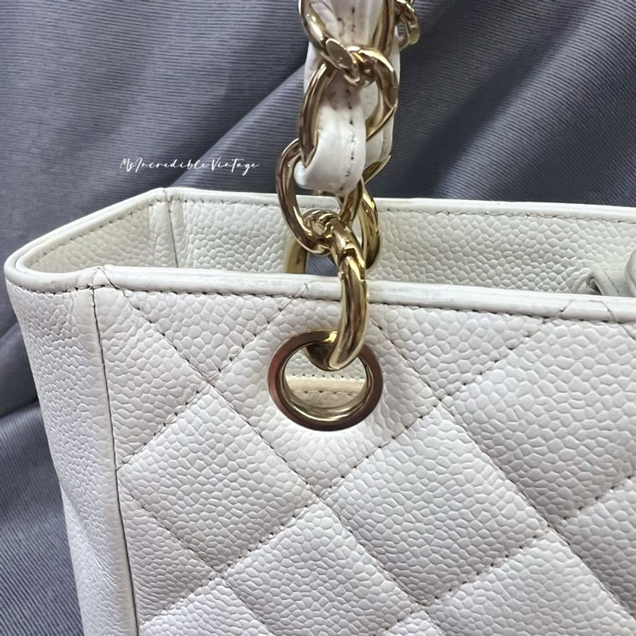 Chanel Petite White Bag PST 白金荔枝皮袋-69
