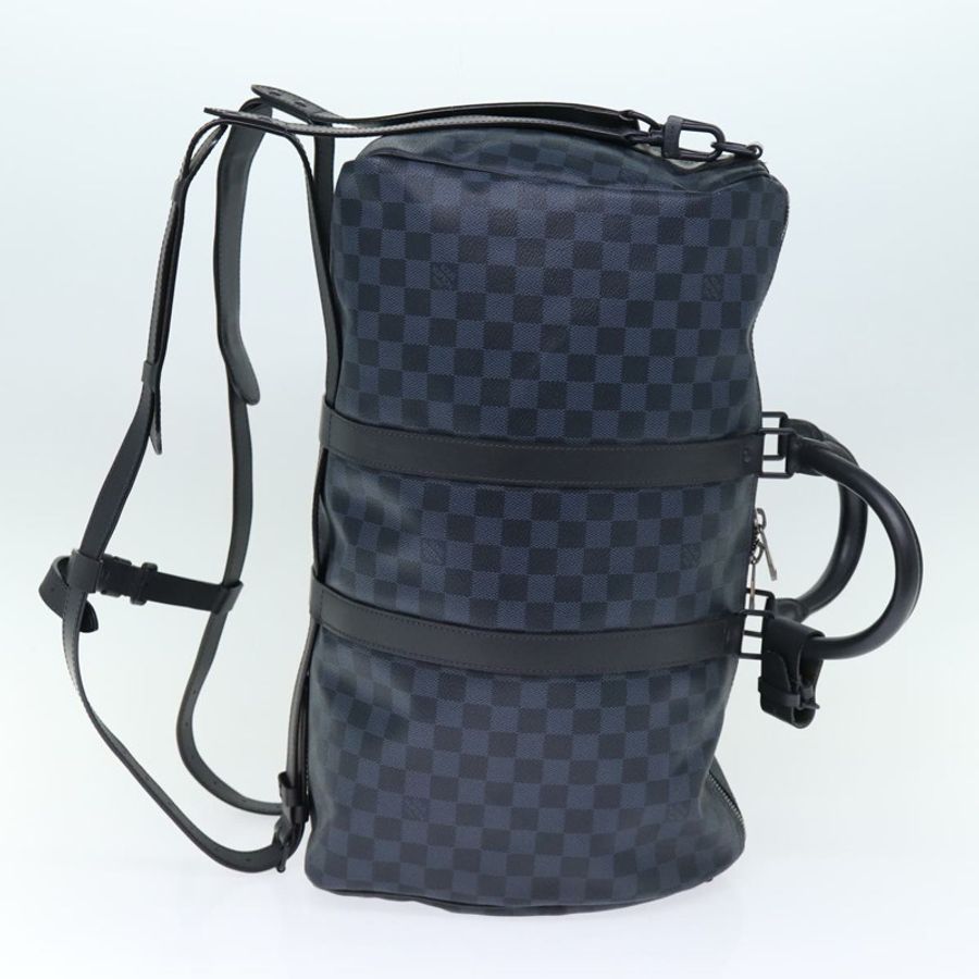 【日本直送】路易威登 Damier Cobalt Keepall A Do Boston Bag 3way N23361 LV Auth 73350S-2