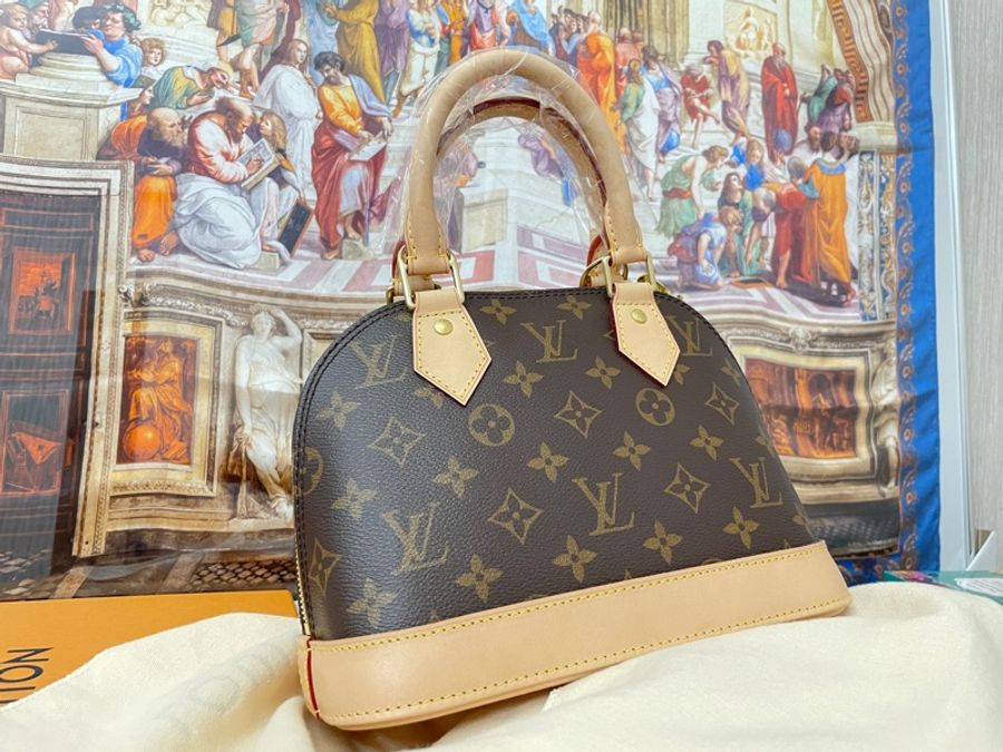 LOUIS VUITTON LV ALMA BB M46990 芯片款 晶片款-8