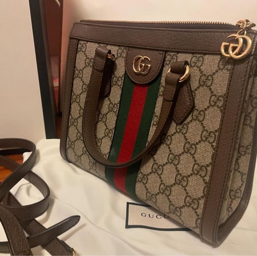 Gucci OPHIDIA GG小型手提袋547551 K05NB 8745-0