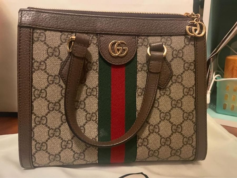 Gucci OPHIDIA GG小型手提袋547551 K05NB 8745-16