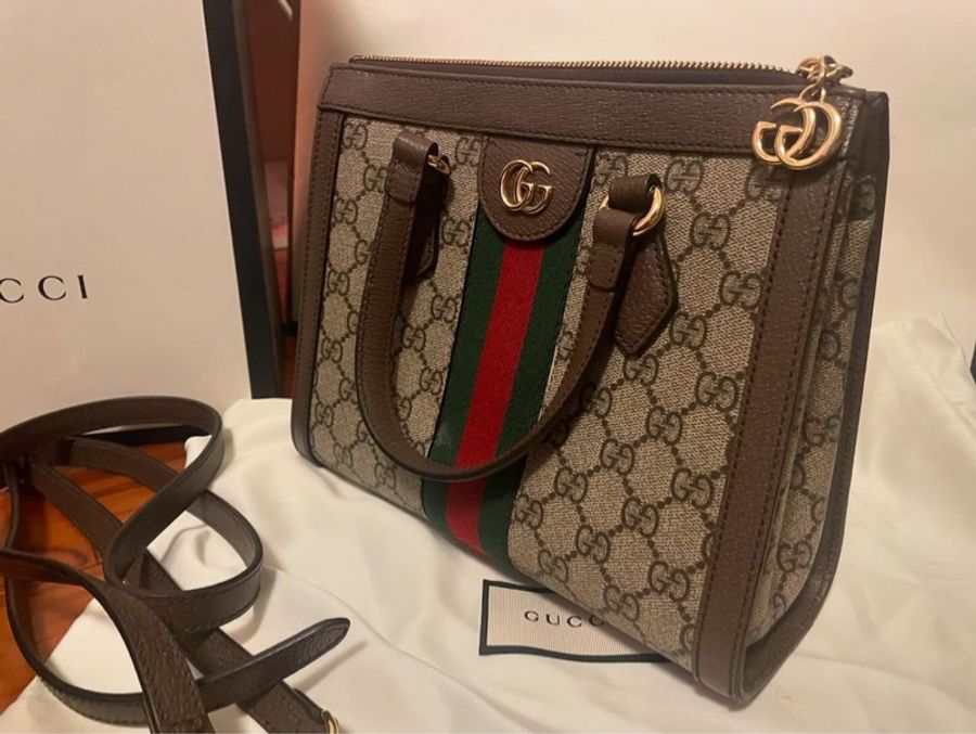 Gucci OPHIDIA GG小型手提袋547551 K05NB 8745-17