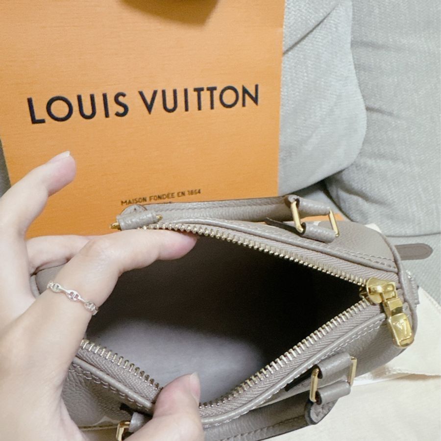 LV nano speedy 大象灰 爆款 Louis Vuitton 台灣購證-10