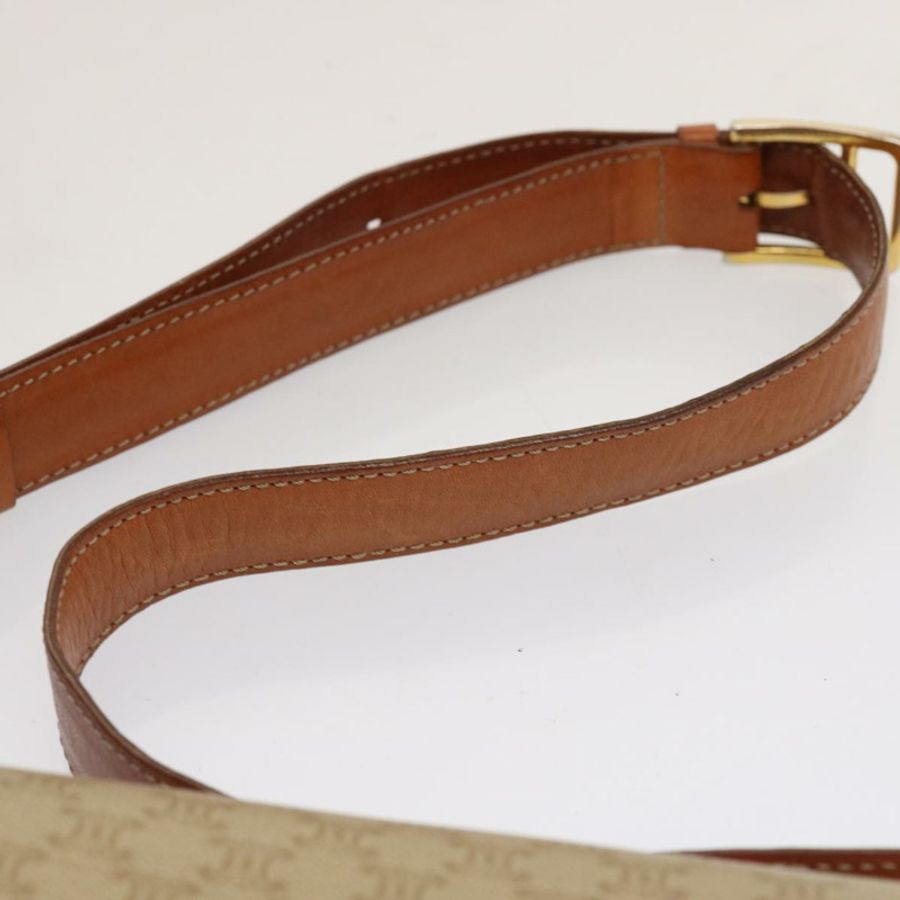 【日本直送】CELINE Macadam帆布肩背包 米色 正品 73295-7