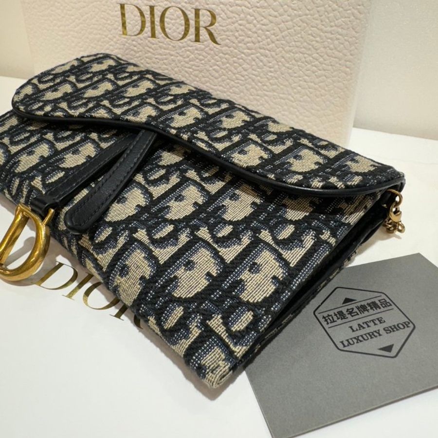 DIOR SADDLE WOC 馬鞍斜背包/鍊包 9成新-2