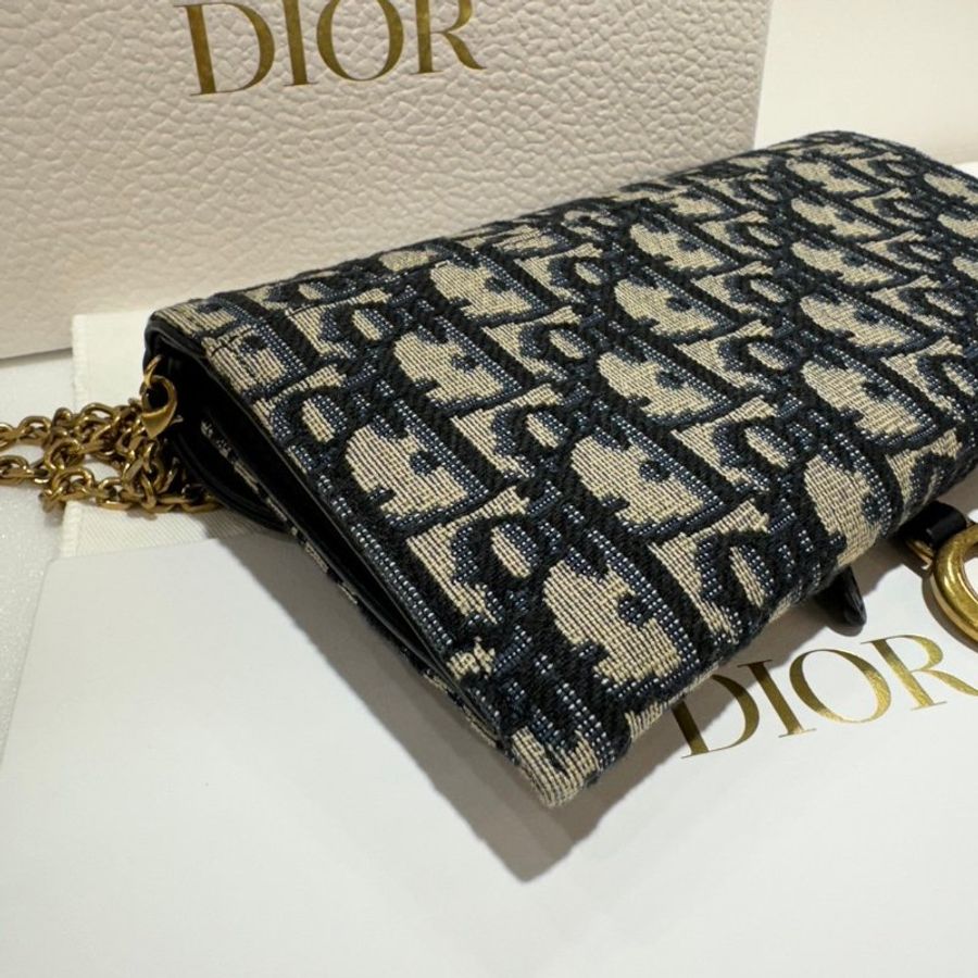 DIOR SADDLE WOC 馬鞍斜背包/鍊包 9成新-5