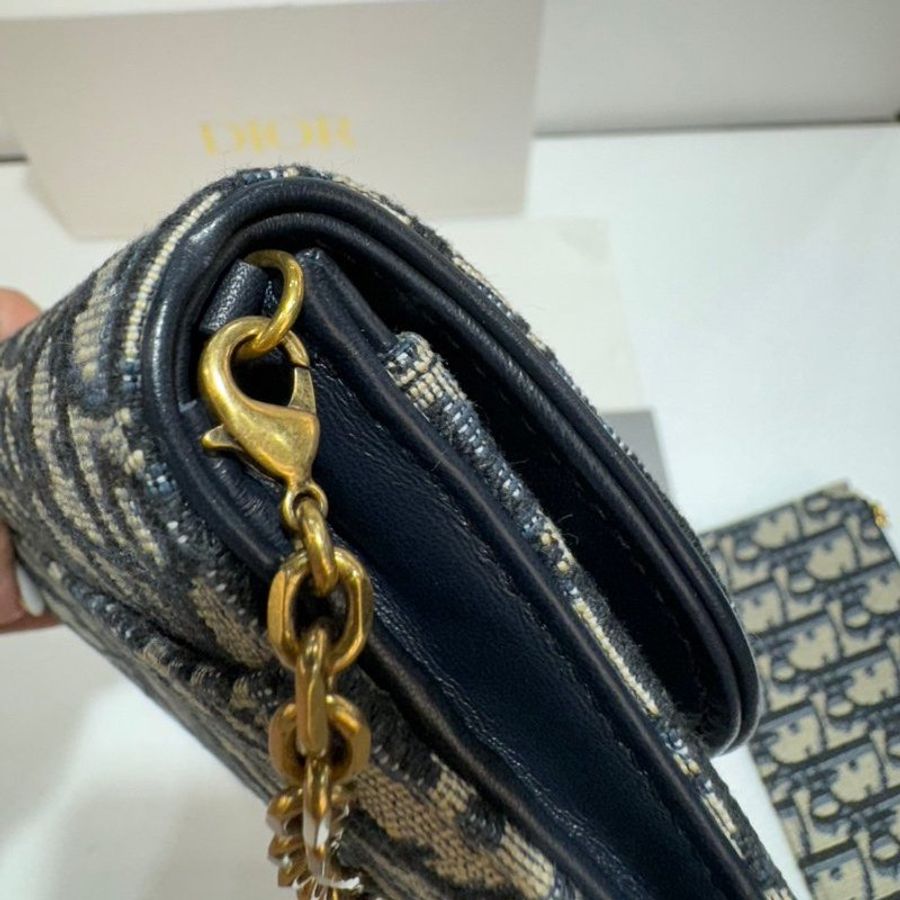 DIOR SADDLE WOC 馬鞍斜背包/鍊包 9成新-6