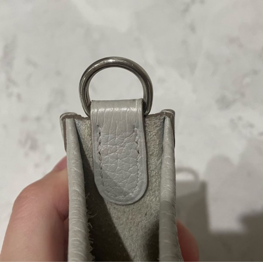 Hermes Mini Evelyn 聖杯藍-12