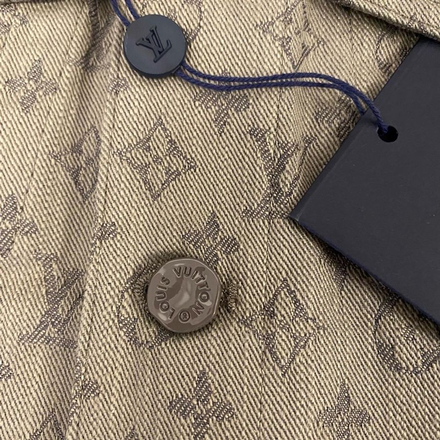 Louis Vuitton LV grey monogram denim jacket 老花牛仔外套 50-5