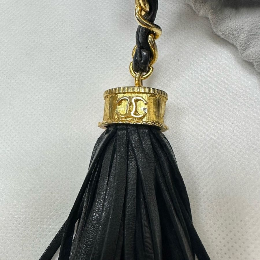 Chanel vintage 蜥蜴皮相機包-44