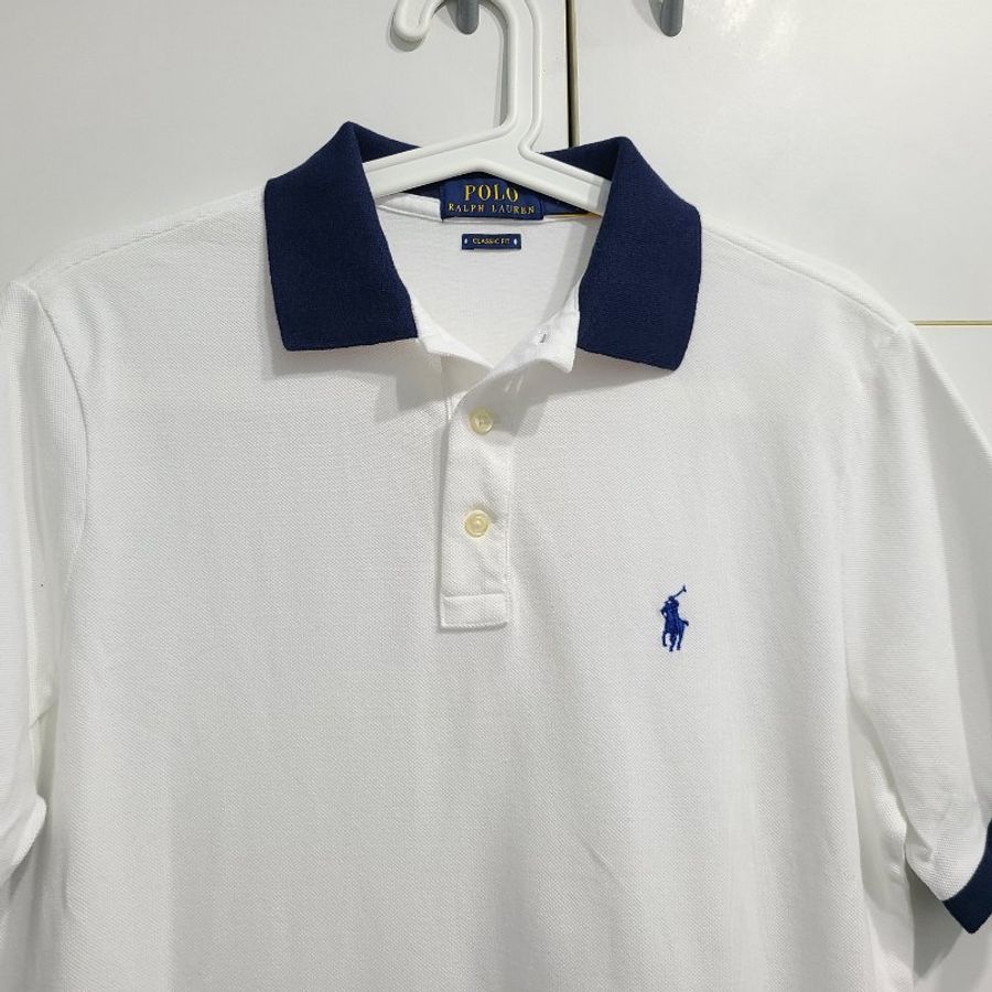 [近全新正品] Polo Ralph Lauren滾邊polo衫S號~-1