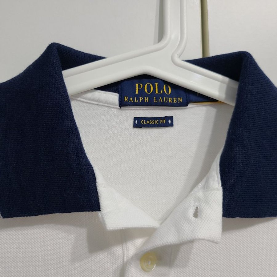 [近全新正品] Polo Ralph Lauren滾邊polo衫S號~-4