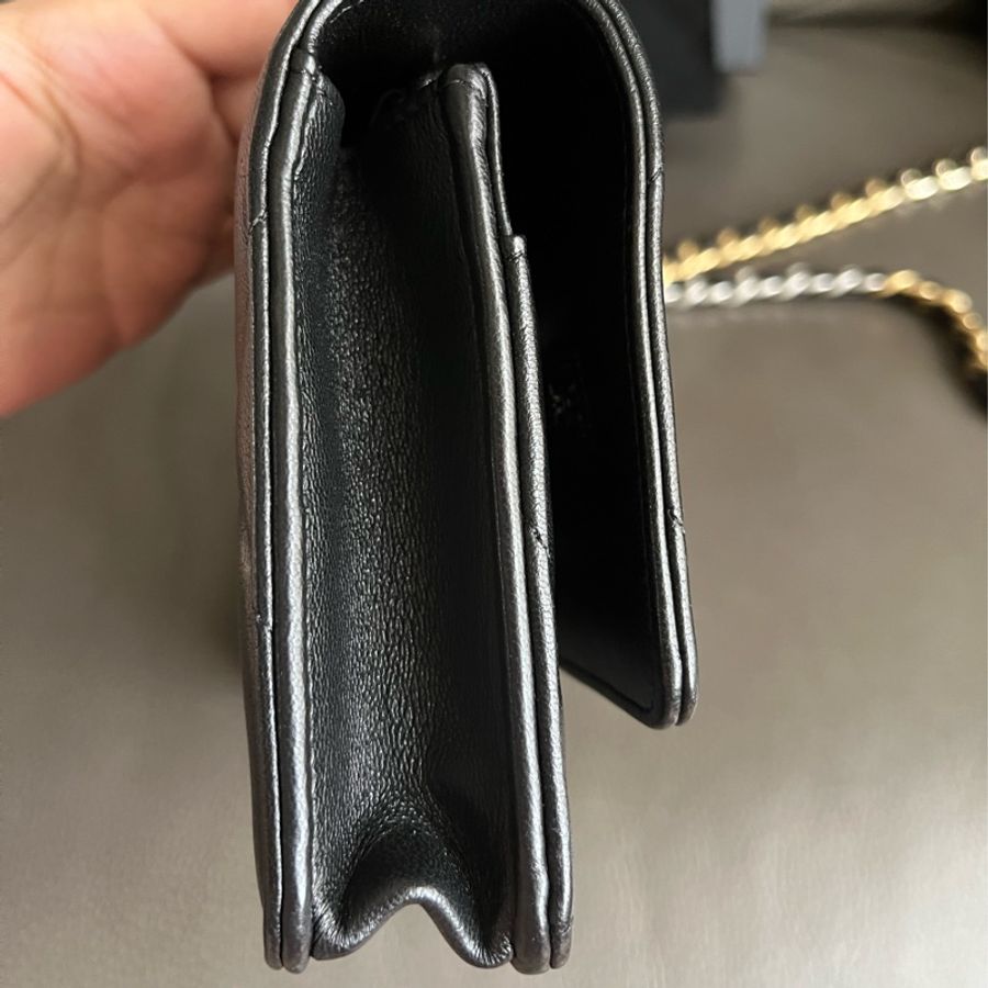 CHANEL 黑銀19 WOC-8