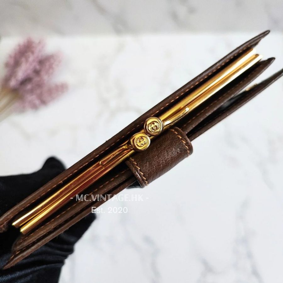 GUCCI Vintage Wallet 中古 中長銀包-20