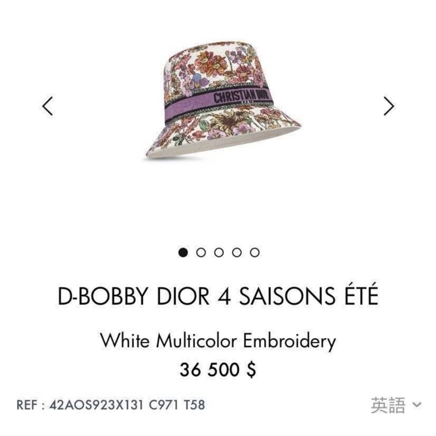 ❤️2024夏Christian Dior 刺繡美帽大包裝-0