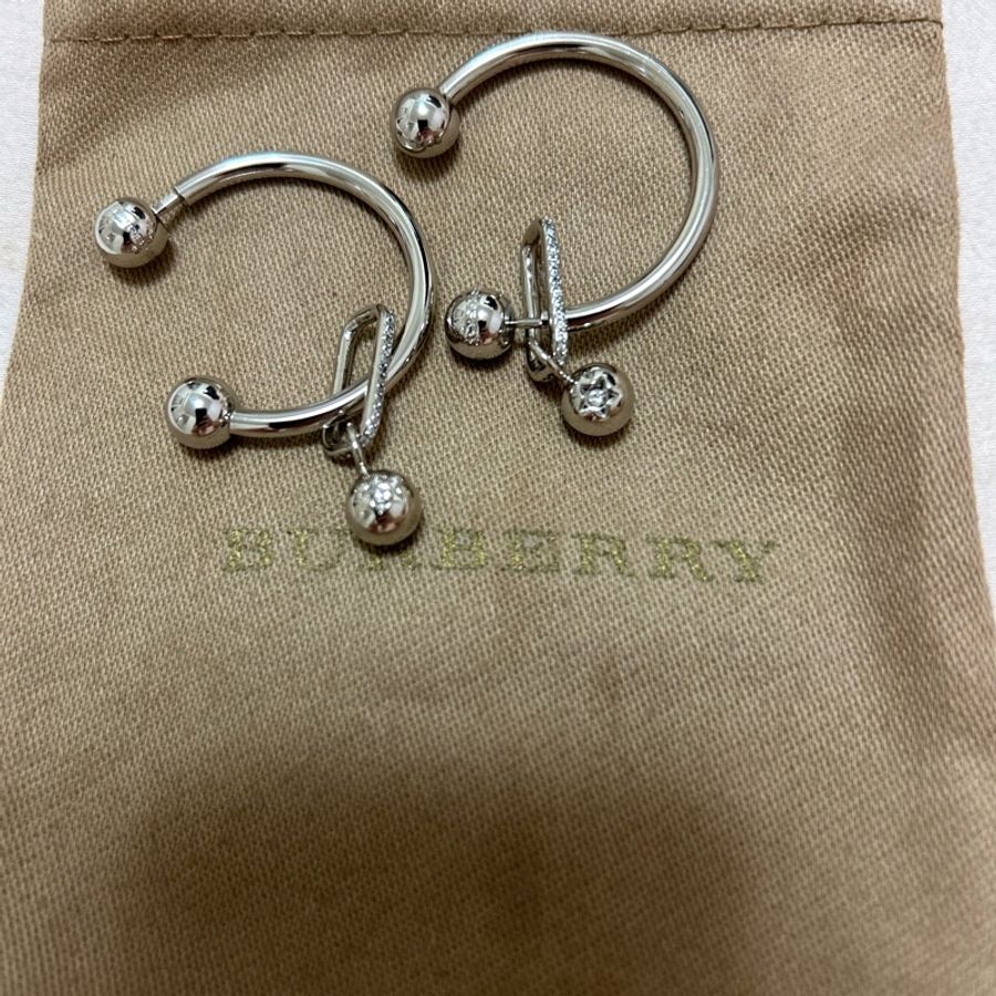 BURBERRY 耳針耳環-7