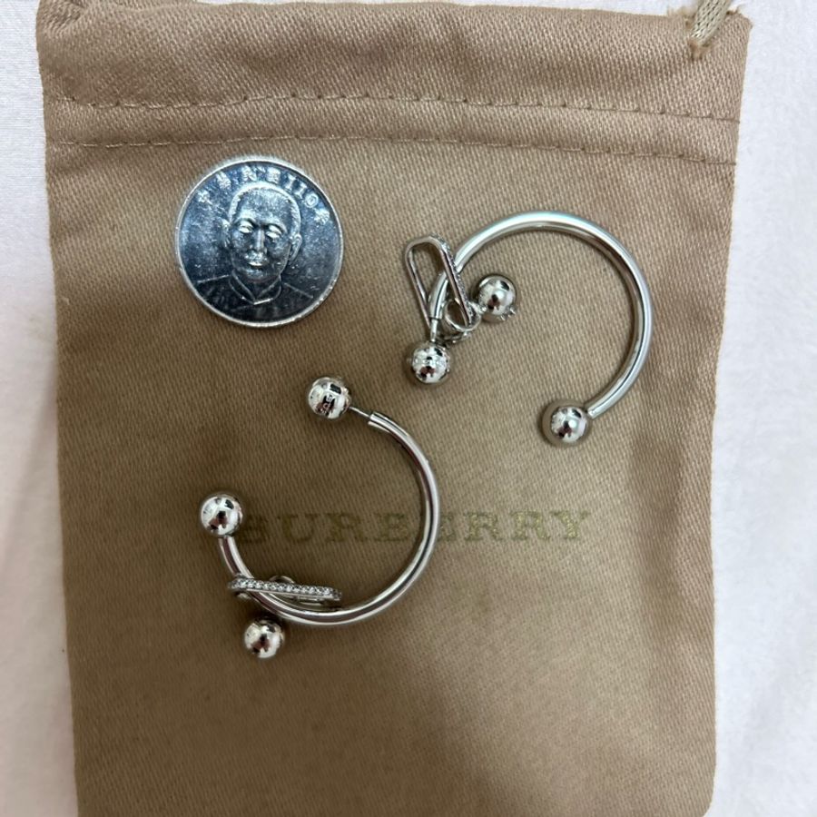 BURBERRY 耳針耳環-9